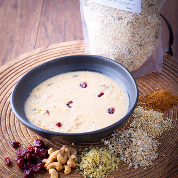 Ravishing Cranberry & Hemp Porridge 700g - Revive Cafe