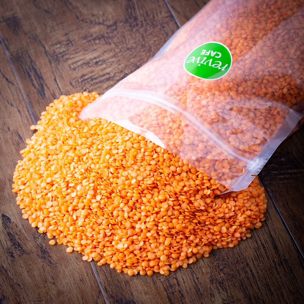 Red Lentils Bulk 900g | Revive Cafe