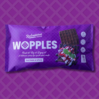 Wopples Sultana & Spice 320g (pack of 8)