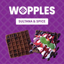 Wopples Sultana & Spice 320g (pack of 8)