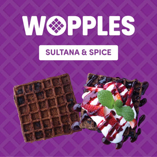 Wopples Sultana & Spice 320g (pack of 8)