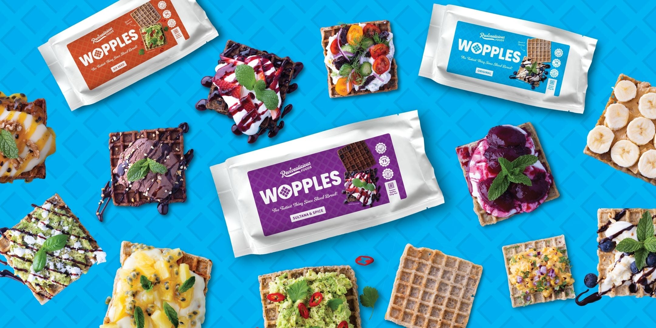 Wopples! Now available in 6️⃣ flavours.