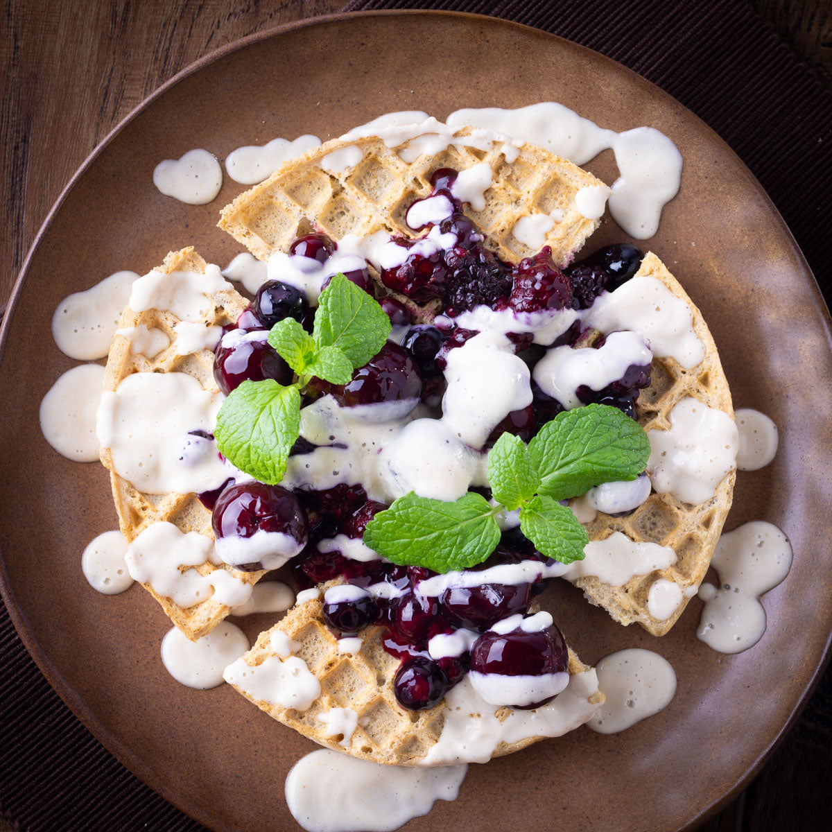 Try cashew & pear cream!
