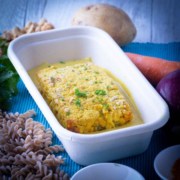 Creamy Mac & Not Cheese Bake w Creamy Cashew Sauce