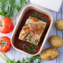 Spanakopita Filo Pie w Italian Tomato Sauce (G)