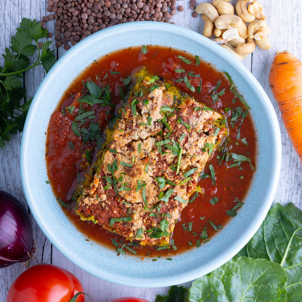 Homestyle Neat-Loaf w Italian Tomato Sauce