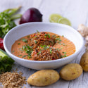 Sticky Asian Glazed Meatballs w Satay Sauce