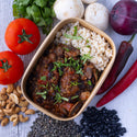 Luscious Lentil & Bean Chilli w Brown Rice