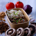 Magical Lentil Mushrooms w Brown Rice