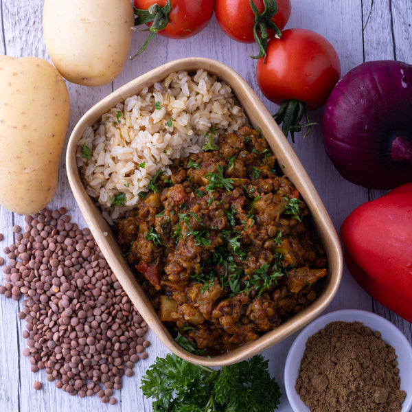 Moroccan Date & Lentil Tagine w Brown Rice