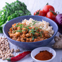 Kale & Chickpea Curry w Brown Rice (S)