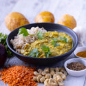 Warming Dahl Aloo w Brown Rice