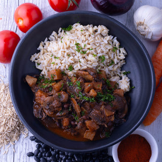 Brazilian Black Bean Casserole w Brown Rice