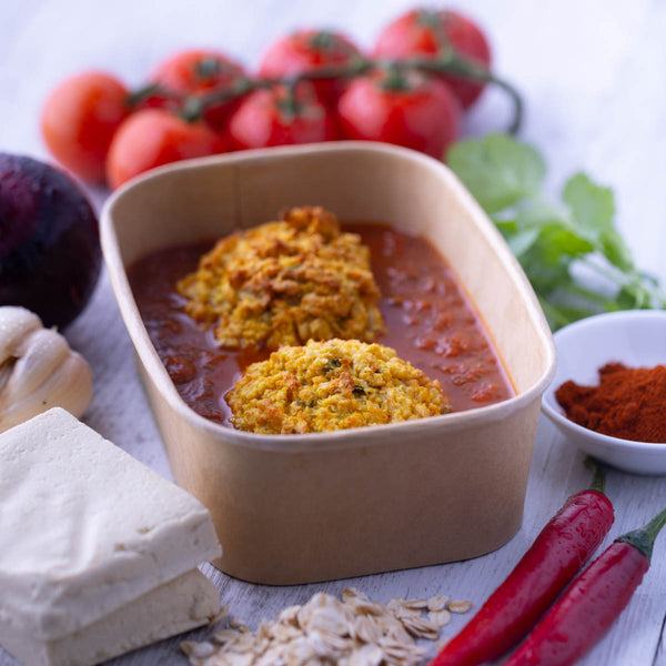 Spicy Mince Medallions w Italian Tomato Sauce (G) (S)