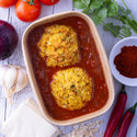 Spicy Mince Medallions w Italian Tomato Sauce (G) (S)