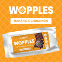 Wopples Banana & Cinnamon 320g (pack of 8)