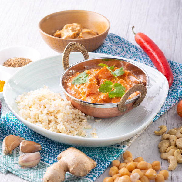Reheat Hotpot: Indonesian Chickpea Satay w Brown Rice - Revive Cafe