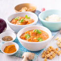 Reheat Hotpot: Indonesian Chickpea Satay w Brown Rice - Revive Cafe